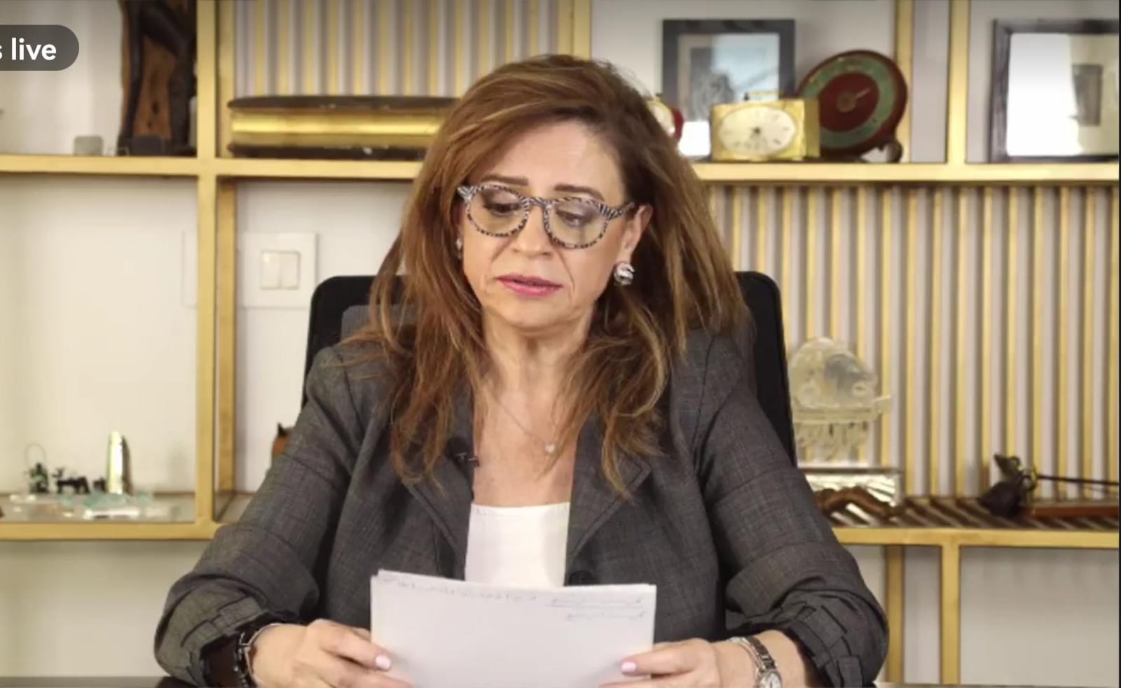 مؤتمر صحافي لإلسي شماس إدي تعلن فيه ترشحها للانتخابات البلدية من بيت مري